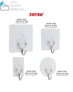 Foto Joyko Adhesive Hook ADHK-3150 Gantungan Kaitan Cantolan Dinding merek Joyko