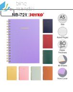 Foto Buku Tulis Catatan Diary Agenda Bergaris Spiral Hard Cover  Joyko Notebook NB-721 Golden Spiral merek Joyko