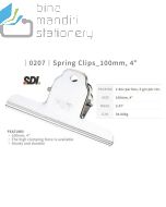 Gambar peralatan kantor SDI 0207 Spring Clips (4") Stainless Steel (Paper Clips) Klip Penjepit dan aneka katalog SDI grosir