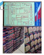 Brosur gambar stationery Tom & Jerry Label Polos 107 Stiker Kertas